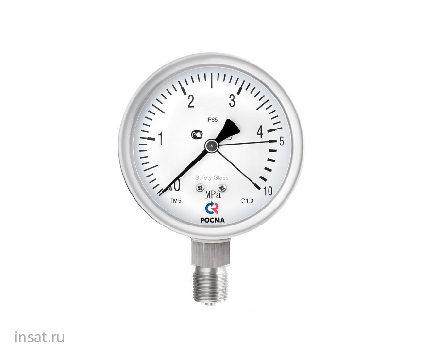 Манометр ТМ5 (ТМ-521 Пх2,5) РОСМА РОСМА - цена, описание ...